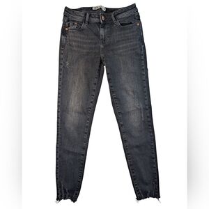 11.Zara Dark Gray Skinny Jeans